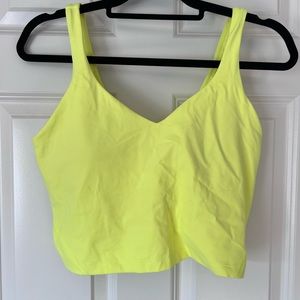 Lululemon crop tank size 12